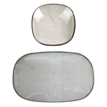 Square Tempered Glass Lids